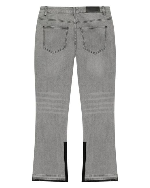 Magrit Gray Pierre Flared Jeans for men