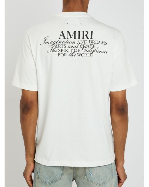 Amiri White Spirit T-Shirt for men