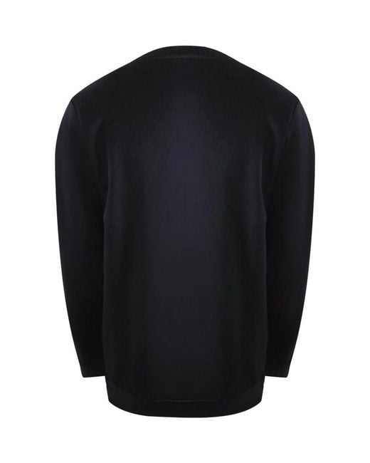 Love Moschino Black Box Logo Sweatshirt for men