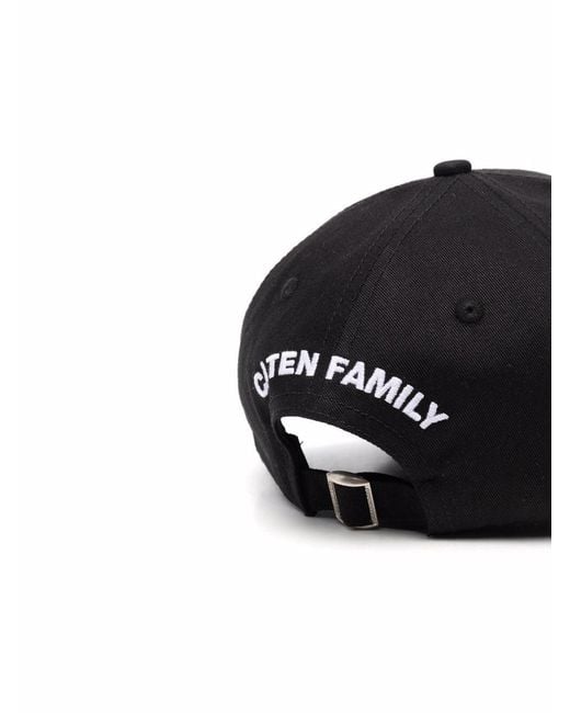 DSquared² Born In Canada Dc64 Cap Black for men