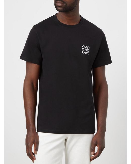Loewe Black Anagram T-Shirt for men