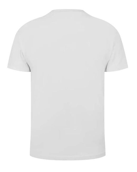DSquared² White Small Maple Logo T-Shirt for men