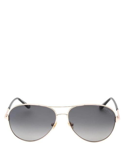Tom Ford Gray Clark Sunglasses for men