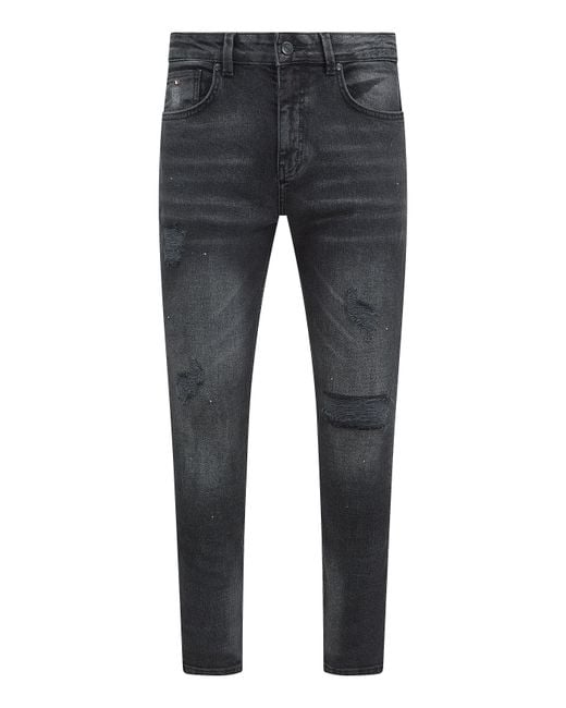 Magrit Gray Marseille Ripped Jeans for men