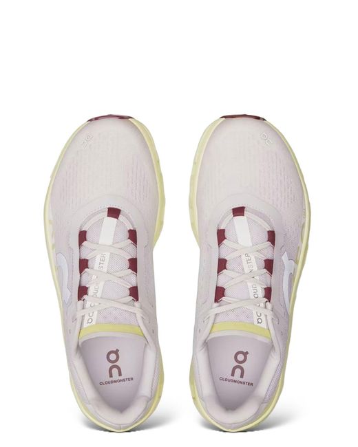 On Shoes White Cloudmonsters Trainers for men