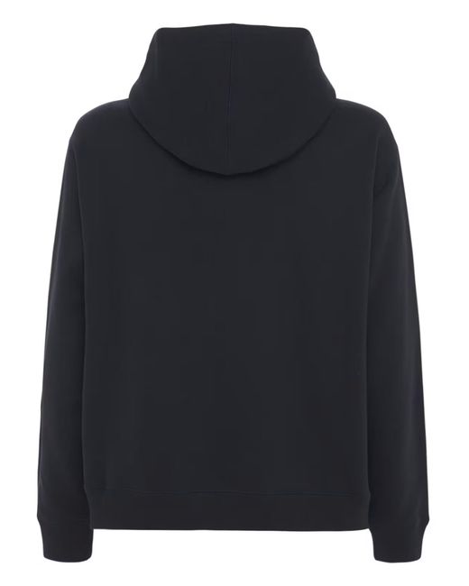 Gucci Black Original Logo Printed Hoodie for men