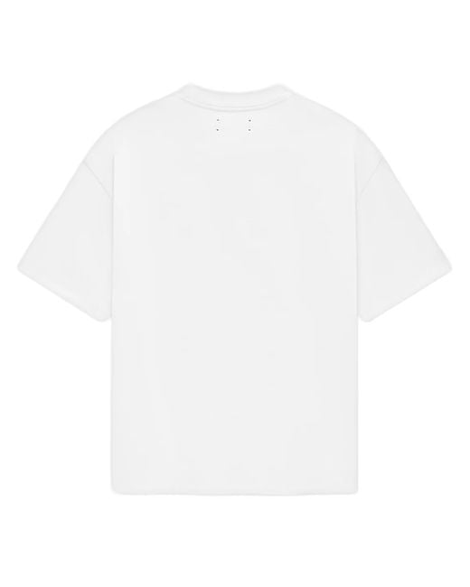 Amiri White Ma Logo Skater Oversized T-Shirt for men