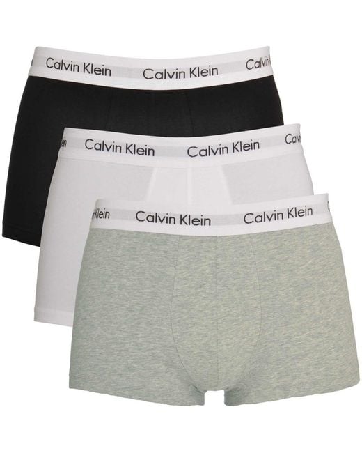 Calvin Klein Gray Cotton Stretch for men