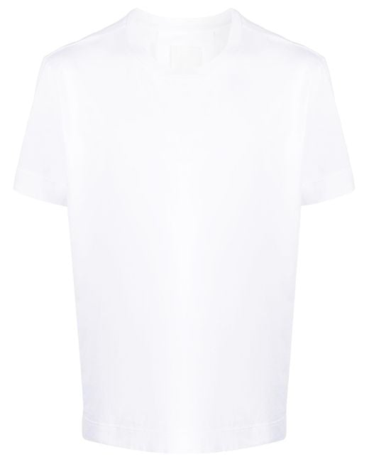 Givenchy White 4G Logo Cotton T-Shirt for men