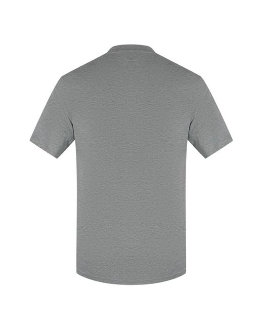 Love Moschino Gray Bold Logo T-Shirt for men