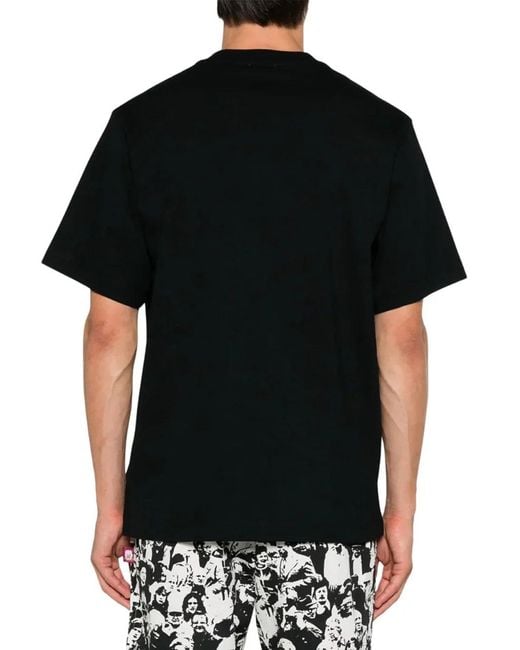 Burberry Black Signature Logo T-Shirt for men