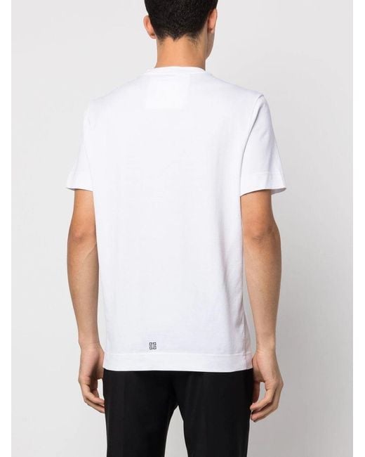 Givenchy White Archetype T-shirt for men