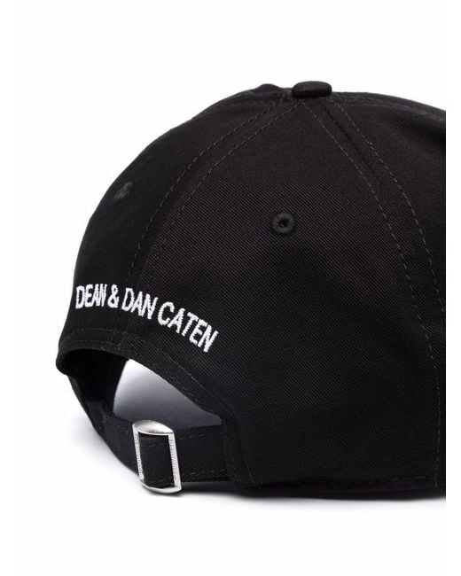 DSquared² Blue Taped Be Icon Six-Panel Cap for men