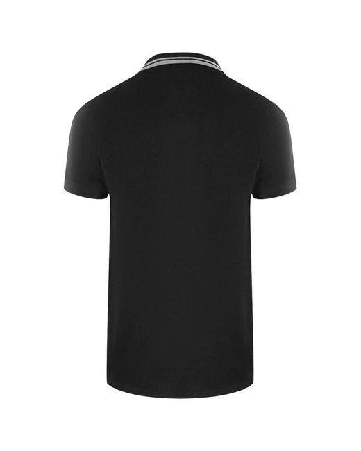 Love Moschino Black Box Logo Polo Shirt for men