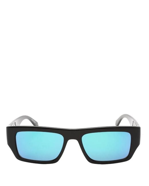 Calvin Klein Blue Reflective Sunglasses for men