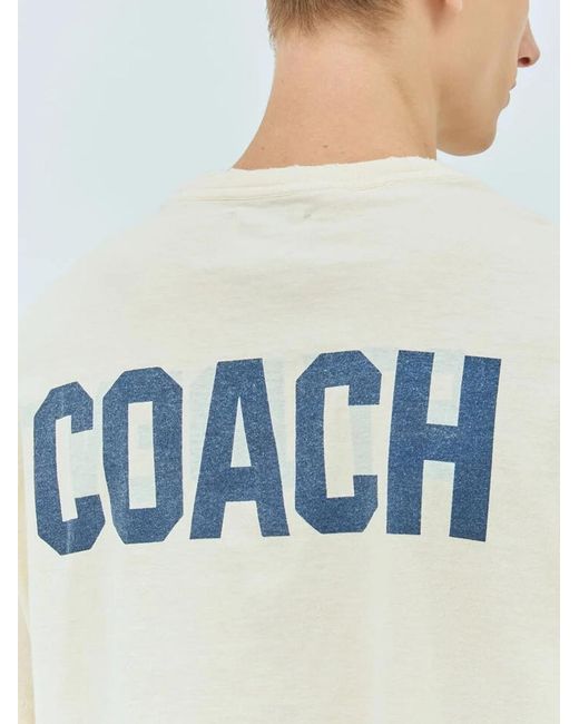 GALLERY DEPT. White Student Coach Reversible T-Shirt for men