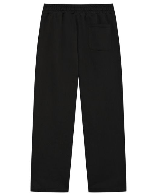 Magrit Black Core Puff Printed Joggers for men