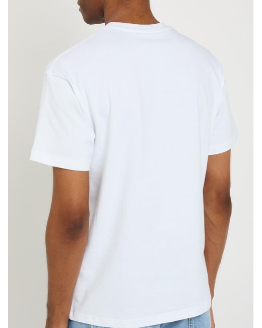 Givenchy White Applique Logo T-Shirt for men