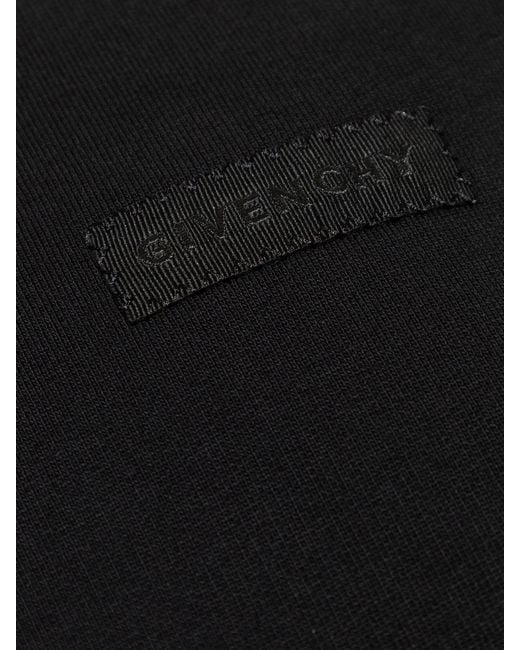 Givenchy Black Logo Patch Sweatshirt for men