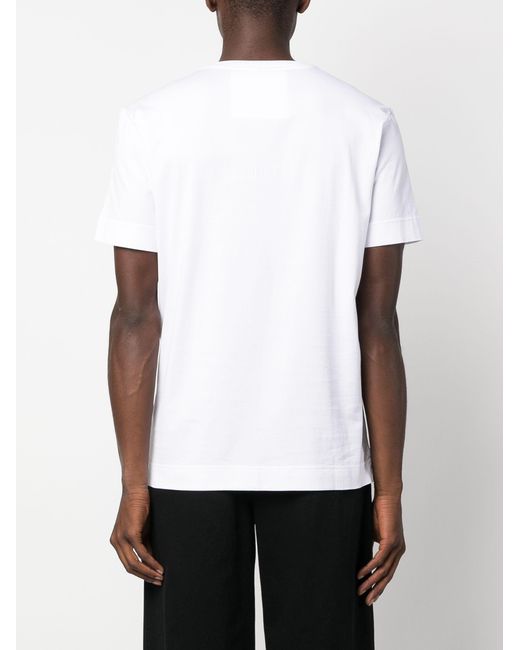 Givenchy White 4G Logo Cotton T-Shirt for men