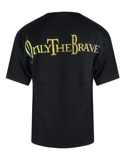 DIESEL Black Logo T-Shirt for men