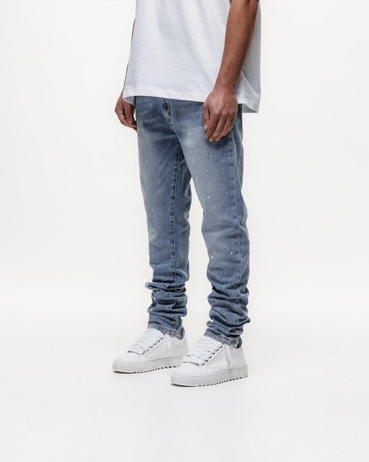 Magrit Blue Marine Slim Jeans for men