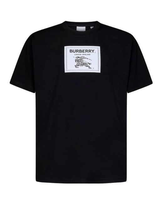 Burberry Black Box Logo T-Shirt for men