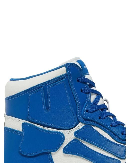 Amiri Blue Skeleton High Top/ Trainers for men