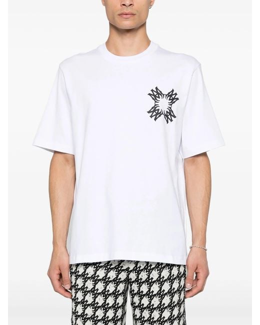 Amiri White Ma Quad Printed Logo for men