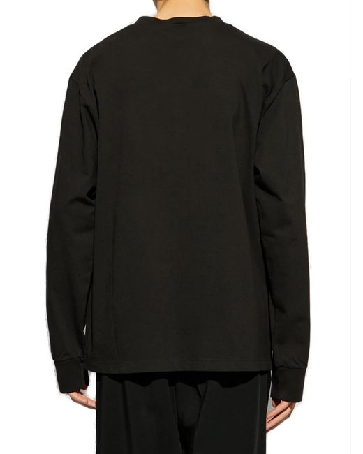 DSquared² Black New Generation Icon Logo Sweatshirt for men