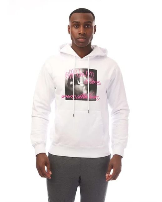 Off-White c/o Virgil Abloh Gray Tornado Type Slim Hoodie for men