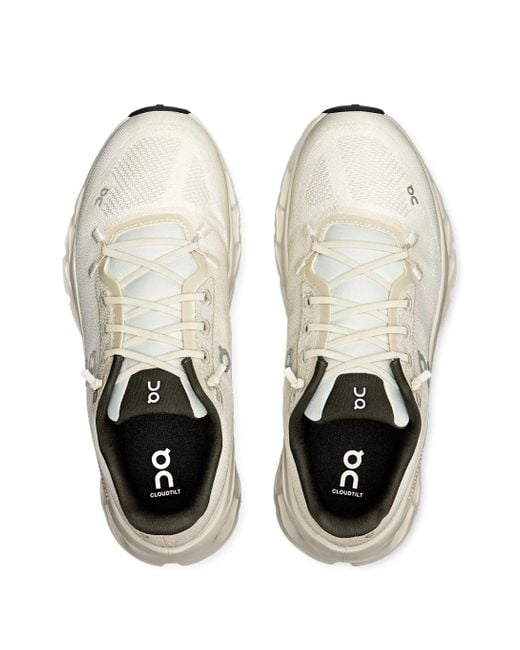 On Shoes White Cloudtilt Trainers for men