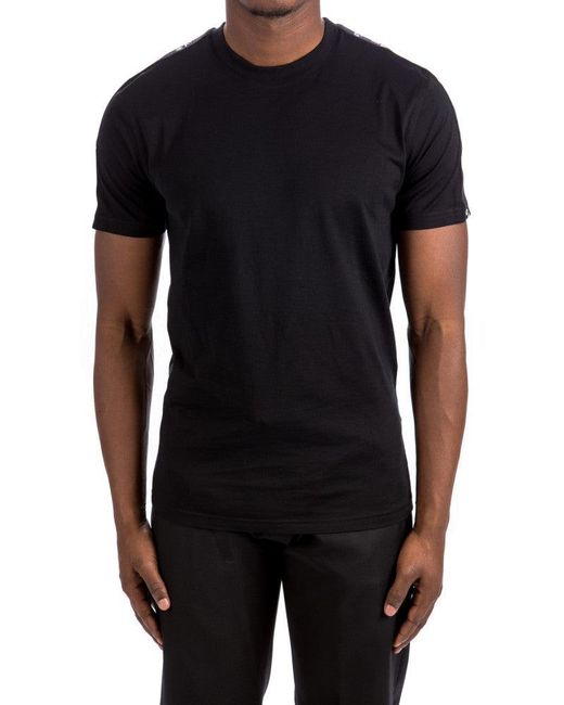 Givenchy Black Refracted Sleeve Logo T-Shirt for men