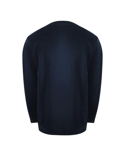 Love Moschino Blue Box Logo Sweatshirt for men