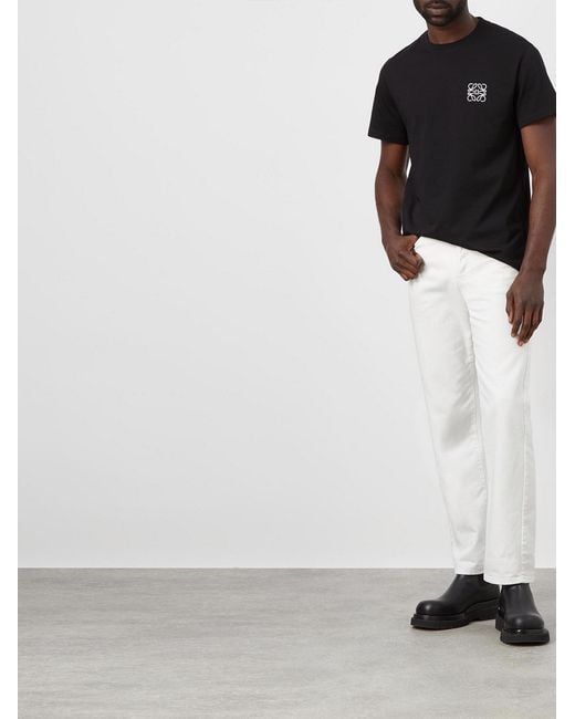 Loewe Black Anagram T-Shirt for men