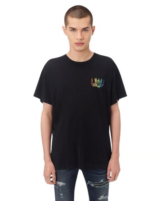 Amiri Black Xo Beverly Hills T-Shirt for men