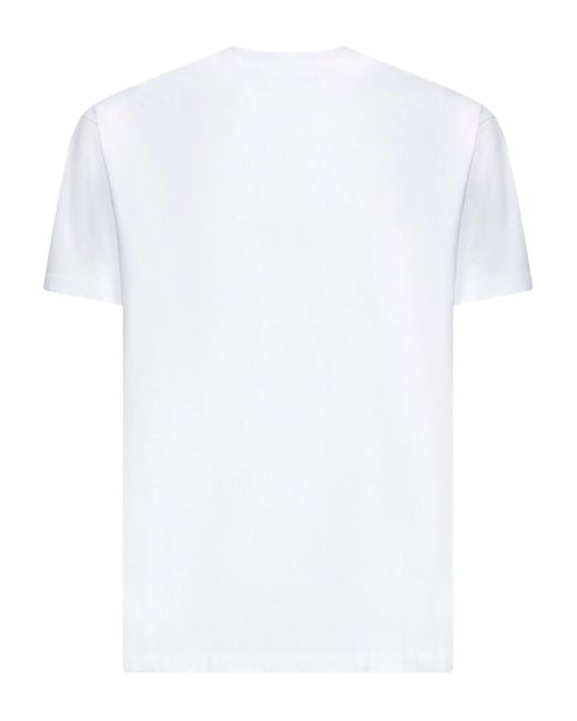 Givenchy White Logo T-Shirt for men