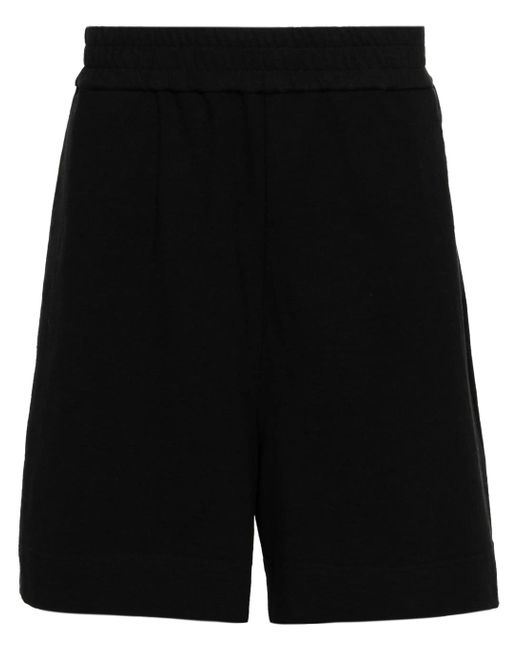 Off-White c/o Virgil Abloh Black Off- Diag Pocket Logo Printed Shorts for men