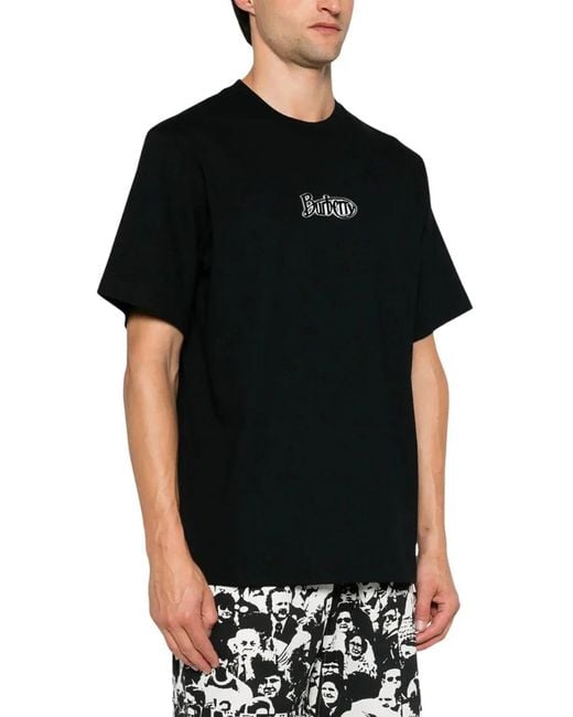 Burberry Black Signature Logo T-Shirt for men