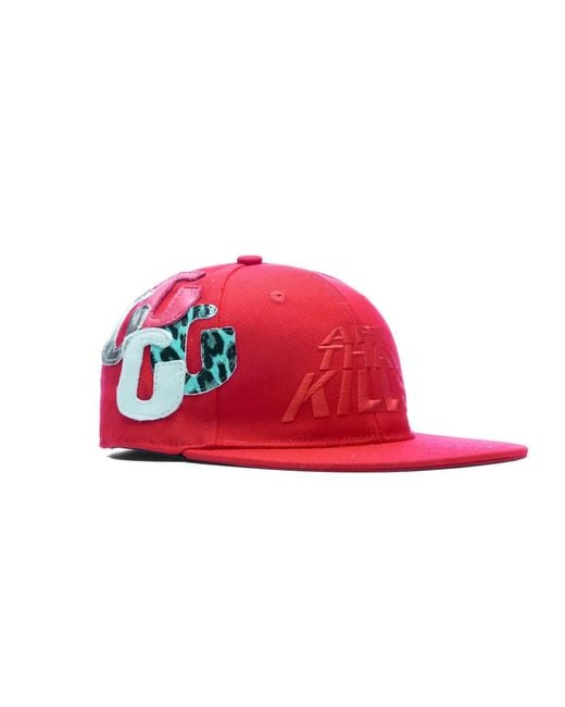 GALLERY DEPT. Red Atk G Patch Fitted Cap for men