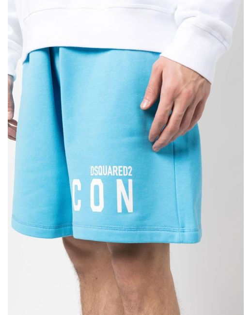 DSquared² Blue Shorts for men