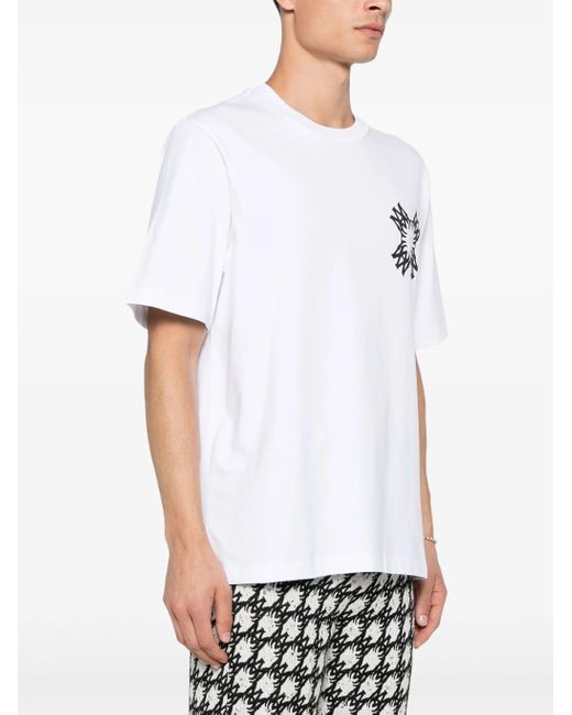 Amiri White Ma Quad Printed Logo for men
