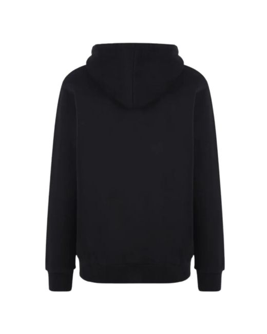 Palm Angels Black Los Angeles Spray Logo-Print Hoodie for men