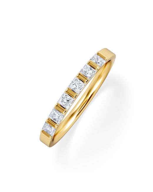 The Diamond Store Metallic Olivia 18K Diamond Eternity Ring 0.50Ct H/Si