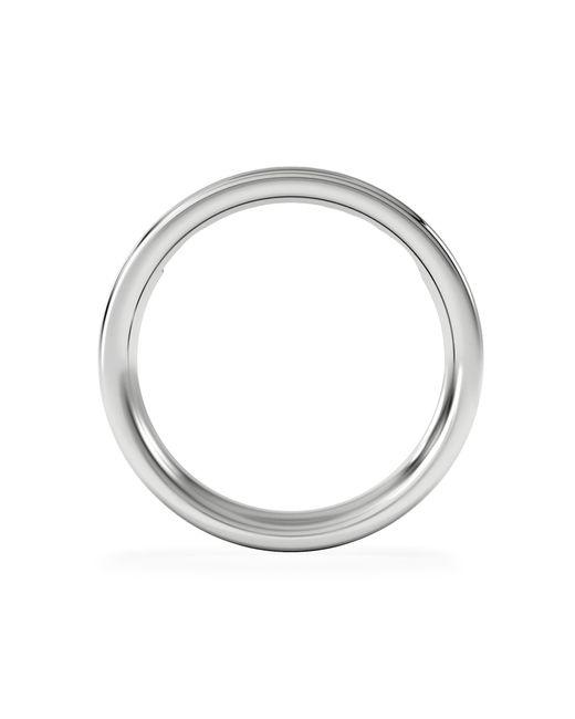 The Diamond Store White 18K Princess Diamond Half Eternity Ring 0.50Ct H/Si