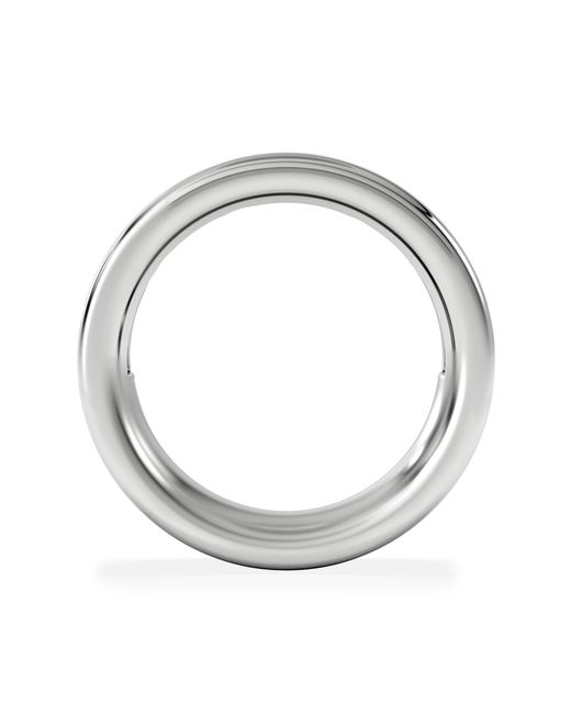 The Diamond Store White Eterna Lab Diamond Princess Cut Half Eternity Ring 2.00Ct F/Vs