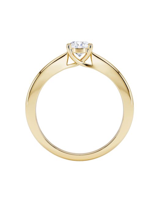 The Diamond Store Metallic Naomi Lab Diamond Engagement Ring 0.50Ct H/Si