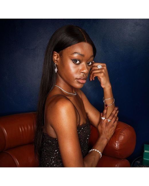 The Diamond Store White The Radiance Lab Diamond Ring 0.52Ct H/Si Set