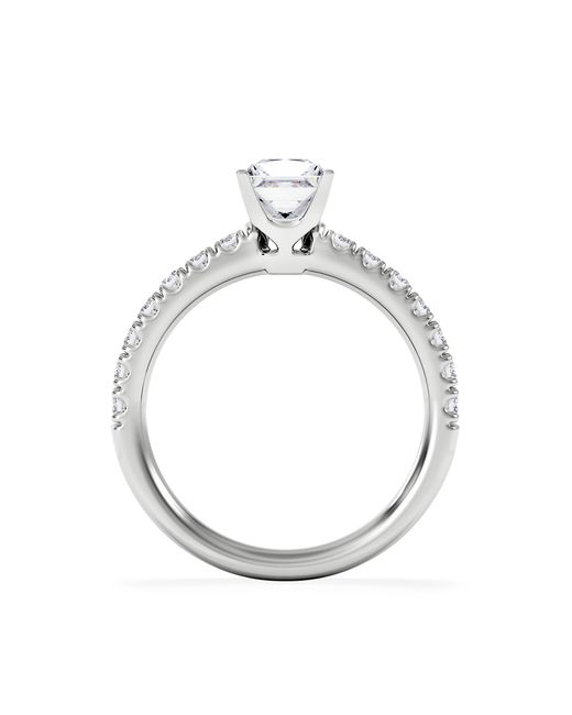 The Diamond Store White Katerina Gia Princess Diamond Engagement Ring 1.15Ct G/Si2