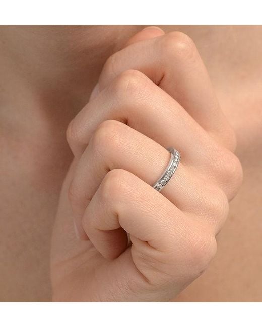 The Diamond Store White 9K Diamond Eternity Ring 0.91Ct